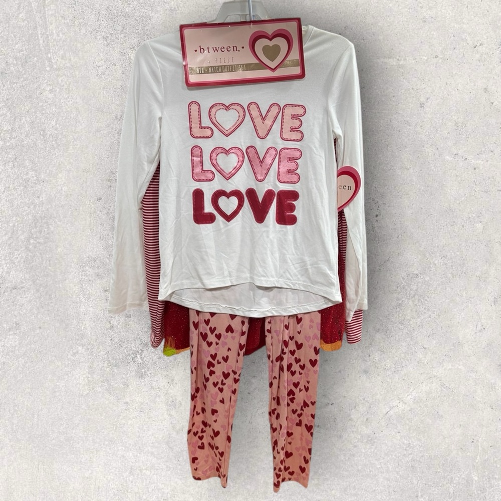 btween Kids mix and match  Set - Pink, White and red